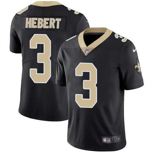 Nike New Orleans Saints #3 Bobby Hebert Black Team Color NFL Vapor Untouchable Limited Jersey,We sell and wholesale Nike New Orleans Saints #3 Bobby Hebert Black Team Color NFL Vapor Untouchable Limited Jersey on line form chian!